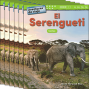 Aventuras de viaje: El Serengueti: Conteo 6-Pack