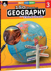 180 Days™: Geography for Third Grade