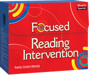 Focused Reading Intervention: Nivel 4 (Level 4) Kit (Spanish Version)