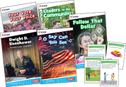 iCivics Grade 2: Leadership & Responsibility 5-Book Set + Game Cards