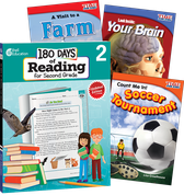 Learn-at-Home Reading: Bundle Grade 2: 4-Book Set