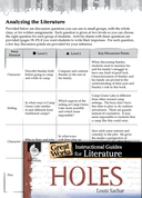 Holes Leveled Comprehension Questions