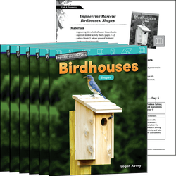 Engineering Marvels: Birdhouses: Shapes 6-Pack