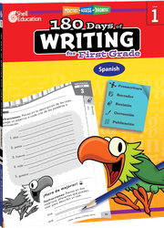 180 Days™: Writing for First Grade (Spanish)