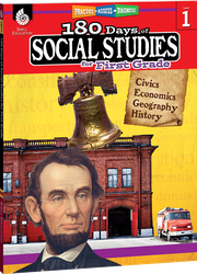 180 Days™: Social Studies for First Grade