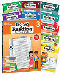 180 Days™: Reading 2nd Ed Complete 10-Book Set