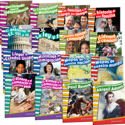 Primary Source Readers Content and Literacy: Grade 2  Add-on Pack (Spanish)