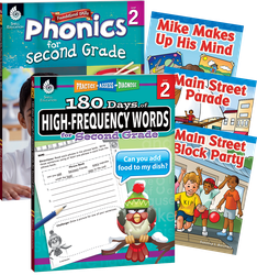 Learn-at-Home: Phonics Practice Reading Grade 2 Bundle: 5-Book Set