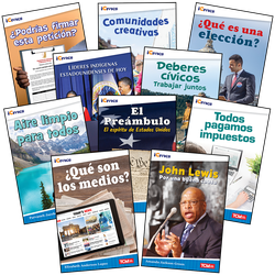 iCivics Readers: Grade 3: Add-on Pack (Spanish)