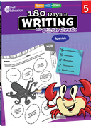 180 Days™: Writing for Fifth Grade (Spanish)