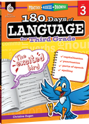 180 Days™: Language for Third Grade