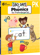 180 Days™: Phonics for Prekindergarten