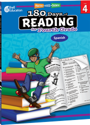 180 Days™: Reading for Fourth Grade (Spanish)